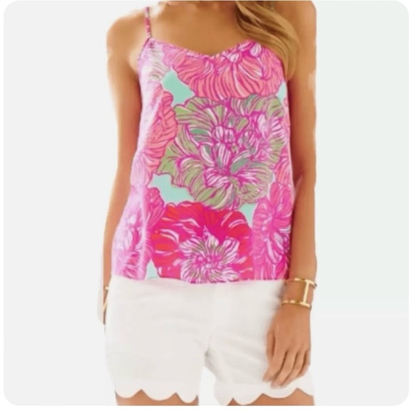 Lily Pulitzer Silk Top - Picture 2 of 4